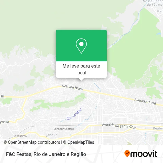 F&C Festas mapa