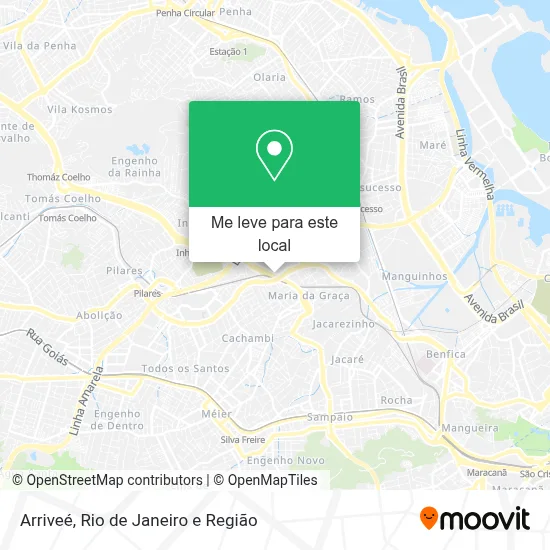 Arriveé mapa