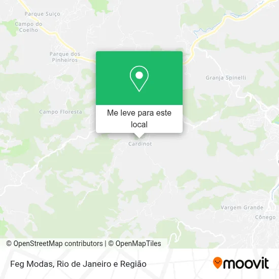 Feg Modas mapa