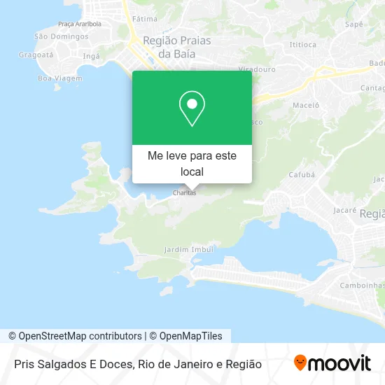 Pris Salgados E Doces mapa