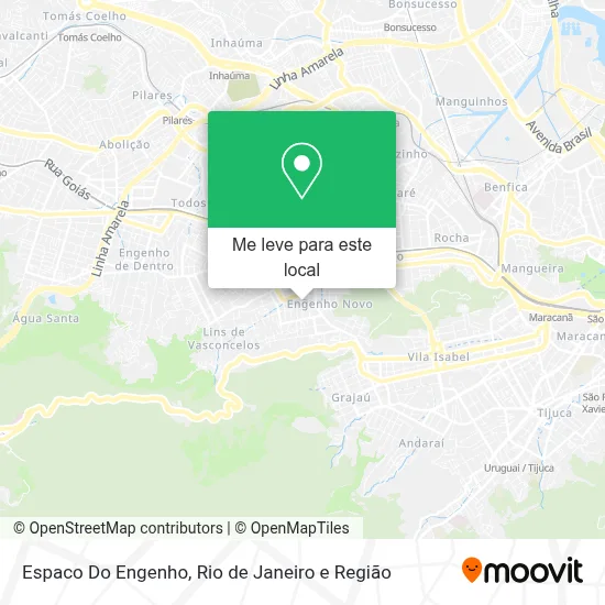 Espaco Do Engenho mapa