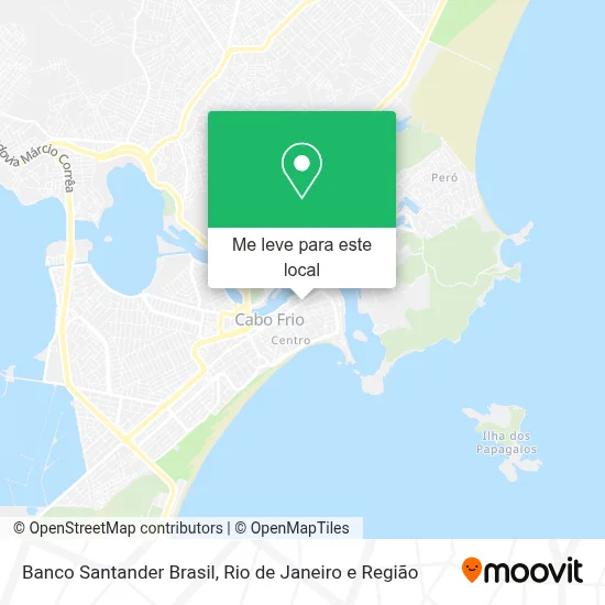 Banco Santander Brasil mapa