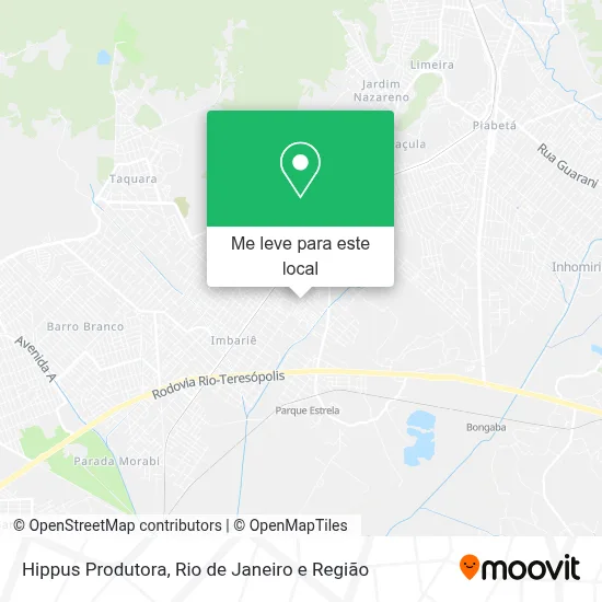 Hippus Produtora mapa
