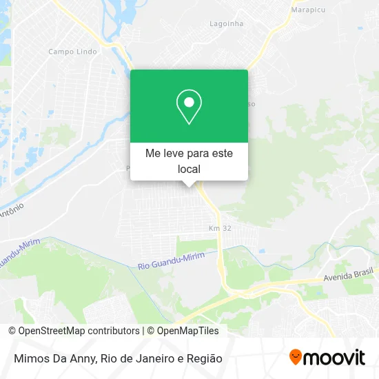 Mimos Da Anny mapa