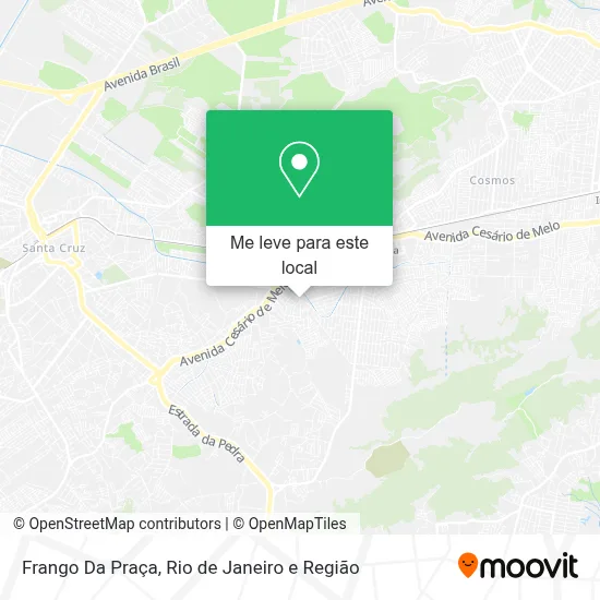 Frango Da Praça mapa