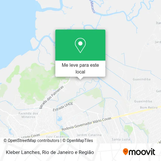Kleber Lanches mapa