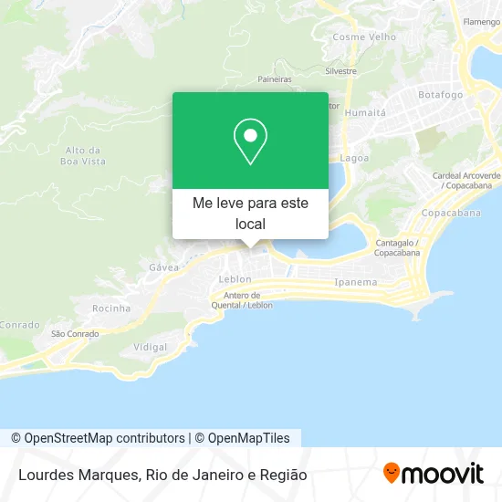 Lourdes Marques mapa