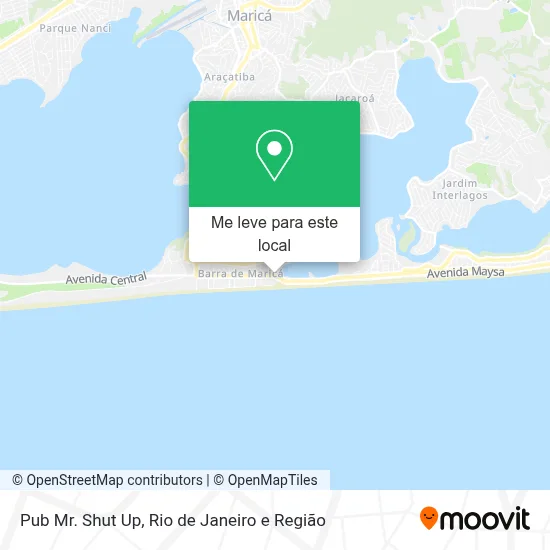 Pub Mr. Shut Up mapa