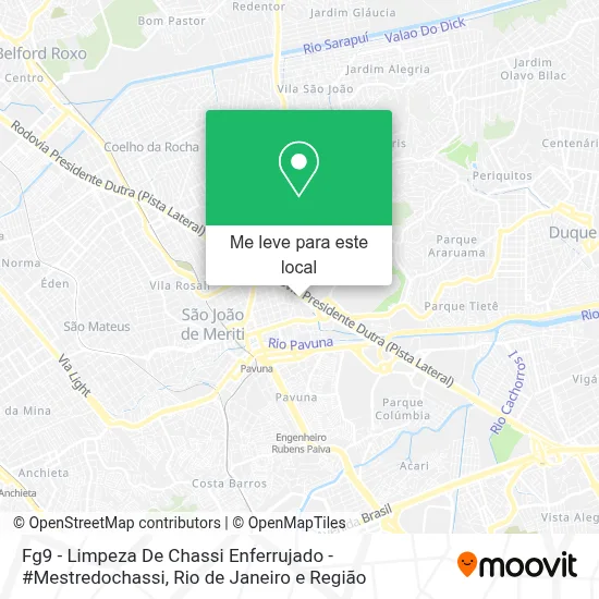 Fg9 - Limpeza De Chassi Enferrujado - #Mestredochassi mapa