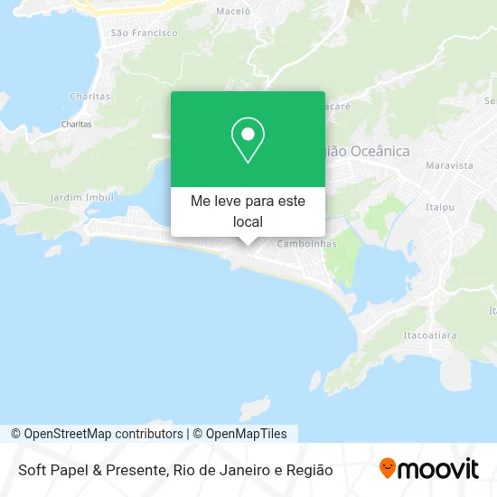 Soft Papel & Presente mapa