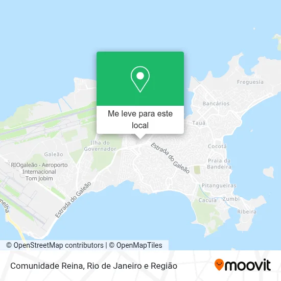 Comunidade Reina mapa