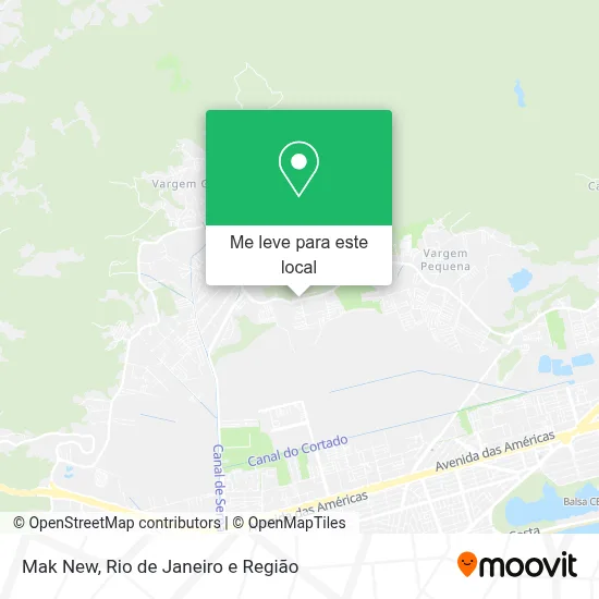 Mak New mapa