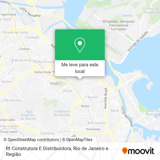 Rt Construtora E Distribuidora mapa