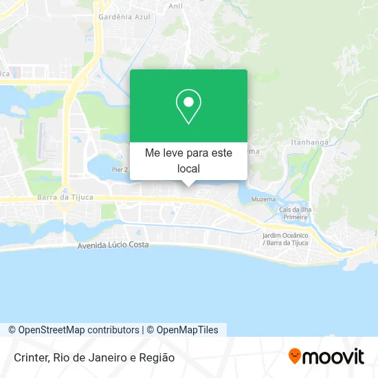 Crinter mapa