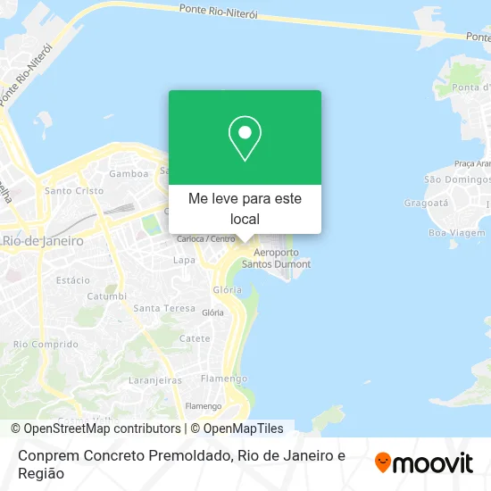 Conprem Concreto Premoldado mapa