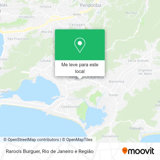 Raroo's Burguer mapa
