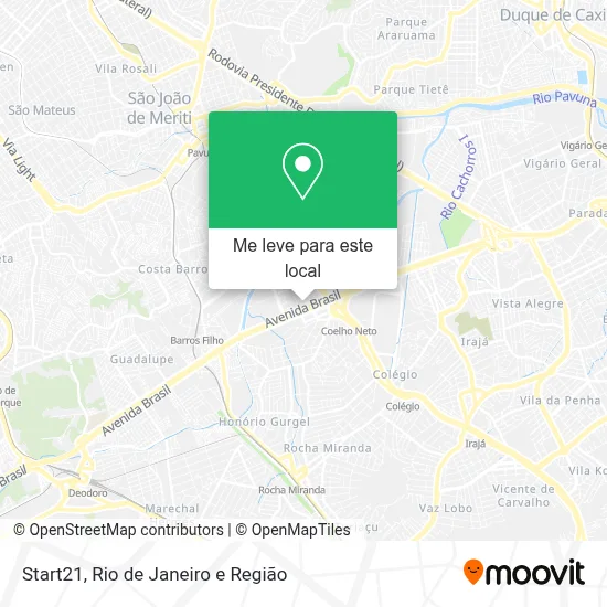 Start21 mapa