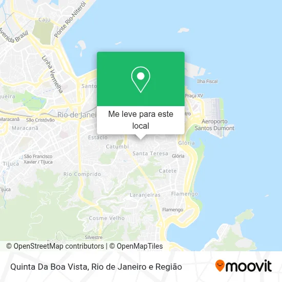 Quinta Da Boa Vista mapa