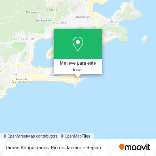 Dimas Antiguidades mapa