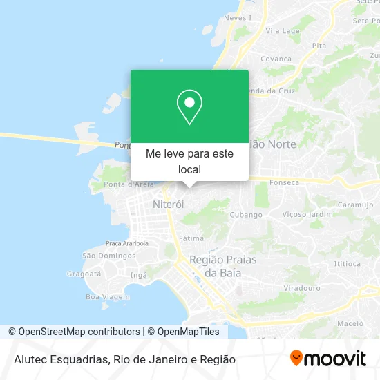 Alutec Esquadrias mapa