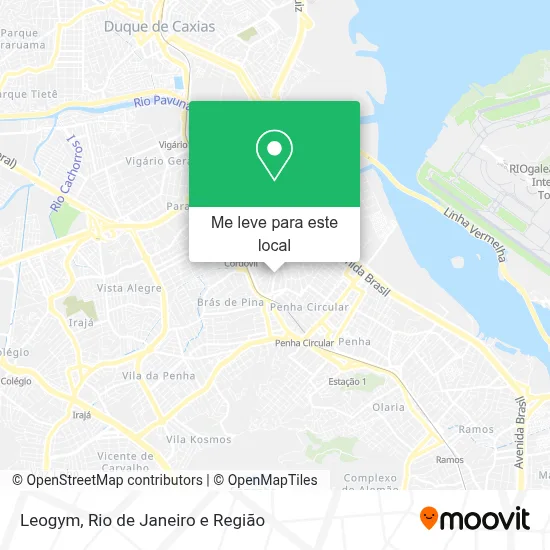 Leogym mapa