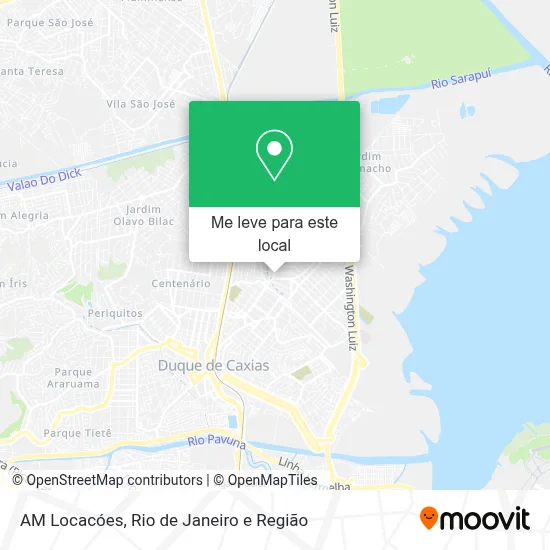 AM Locacóes mapa