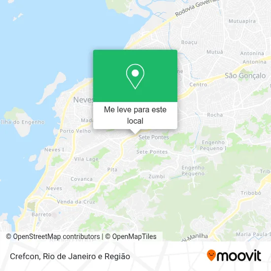 Crefcon mapa
