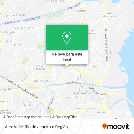 Alex Valle mapa