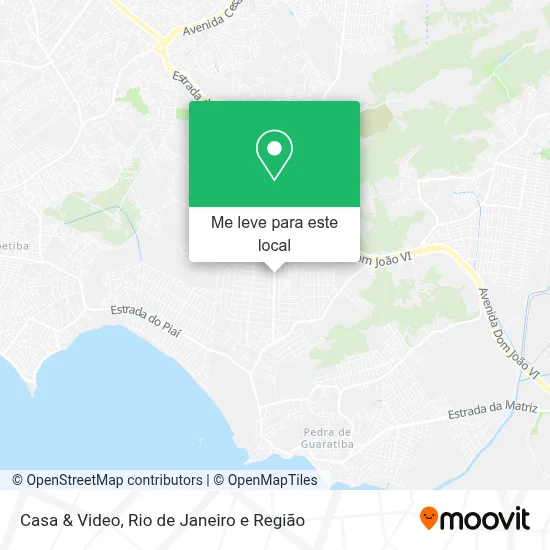 Casa & Video mapa