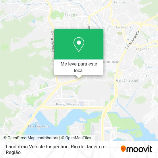 Laudotran Vehicle Inspection mapa
