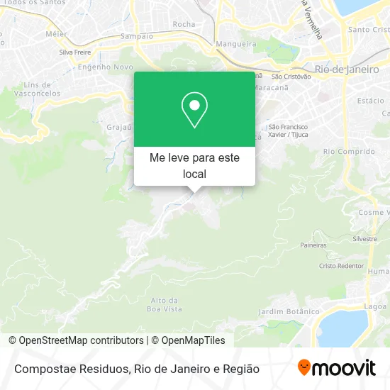 Compostae Residuos mapa