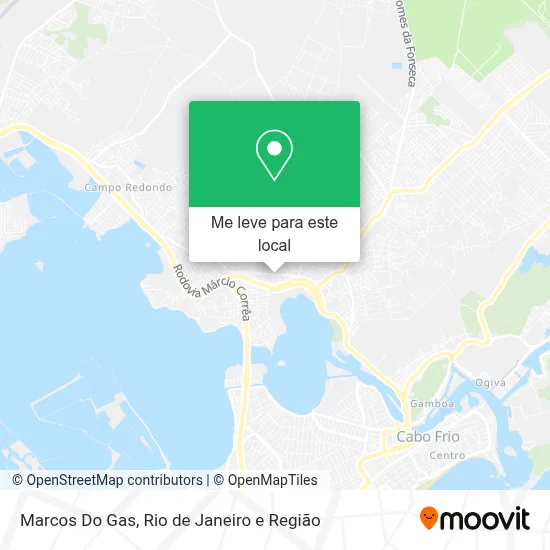 Marcos Do Gas mapa