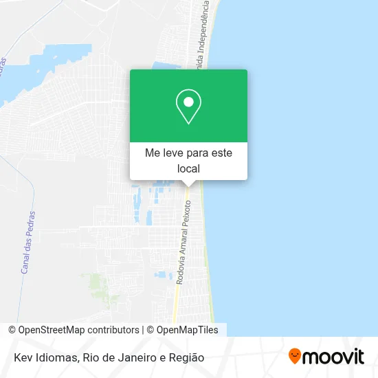 Kev Idiomas mapa