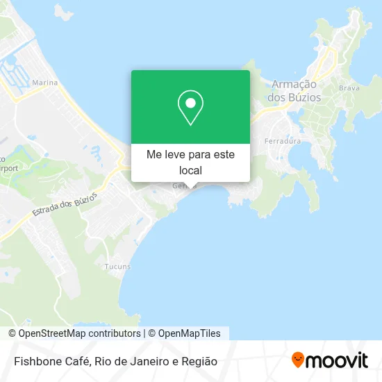 Fishbone Café mapa