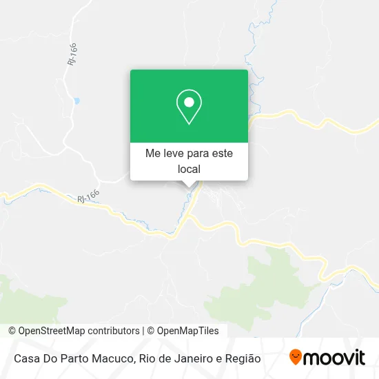 Casa Do Parto Macuco mapa