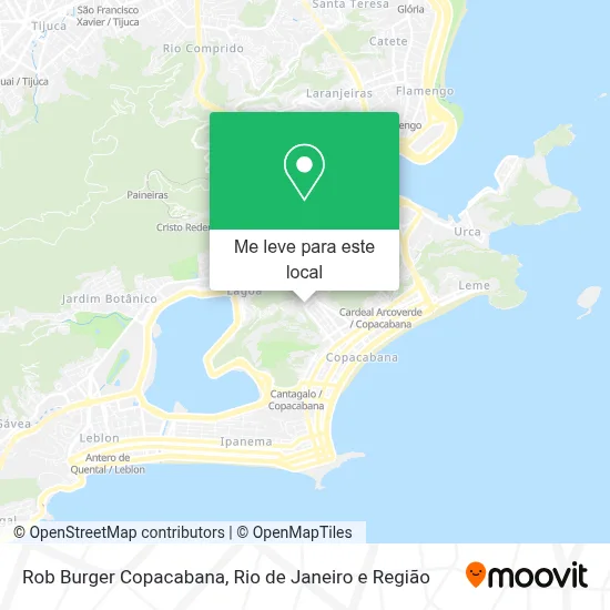 Rob Burger Copacabana mapa