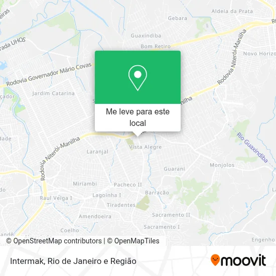 Intermak mapa