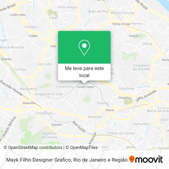 Mayk Filho Designer Grafico mapa