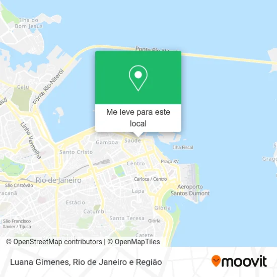 Luana Gimenes mapa