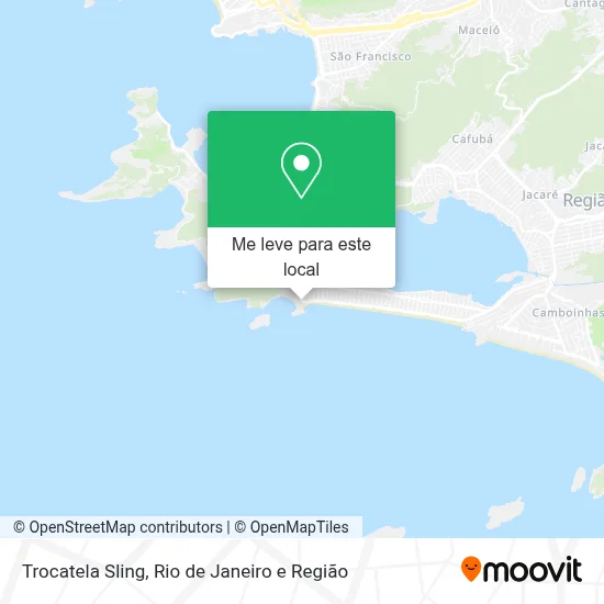 Trocatela Sling mapa