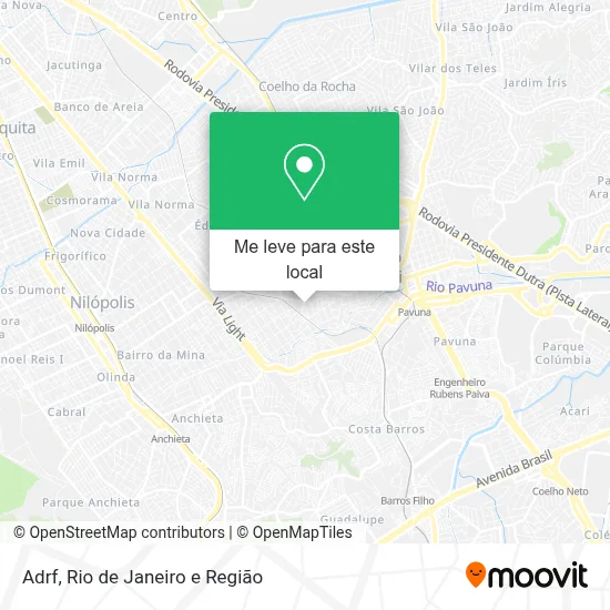 Adrf mapa
