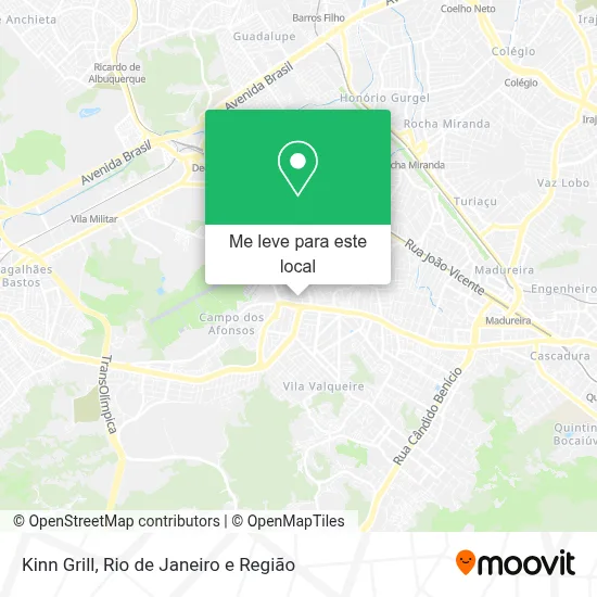 Kinn Grill mapa