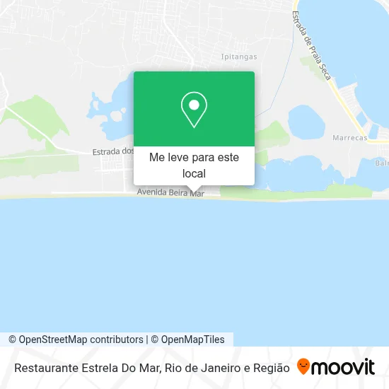 Restaurante Estrela Do Mar mapa