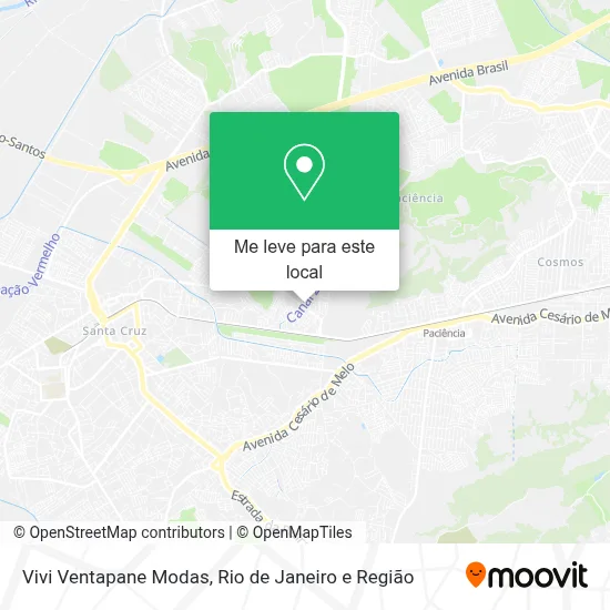 Vivi Ventapane Modas mapa