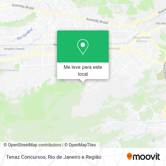 Tenaz Concursos mapa