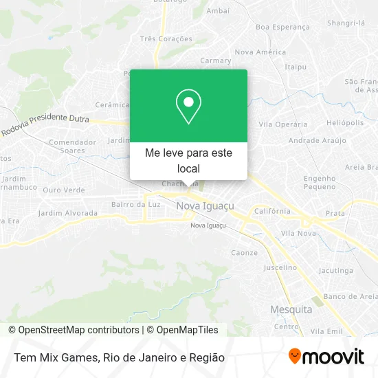 Tem Mix Games mapa