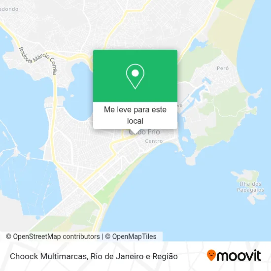 Choock Multimarcas mapa
