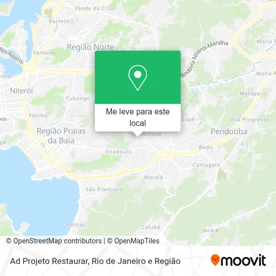 Ad Projeto Restaurar mapa