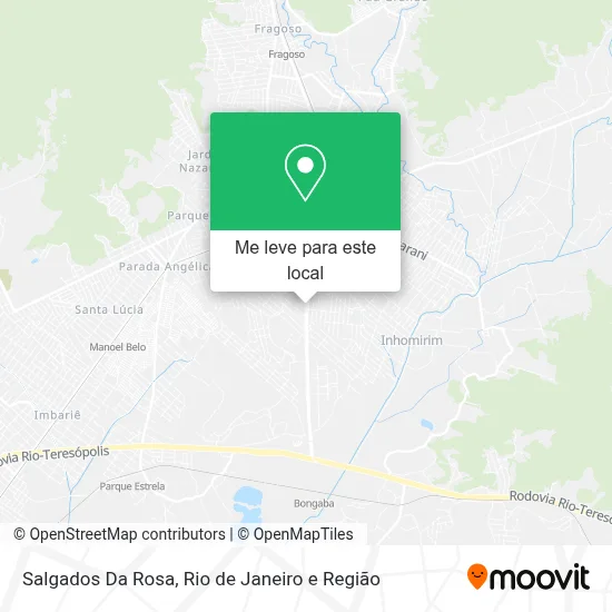 Salgados Da Rosa mapa