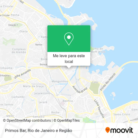 Primos Bar mapa